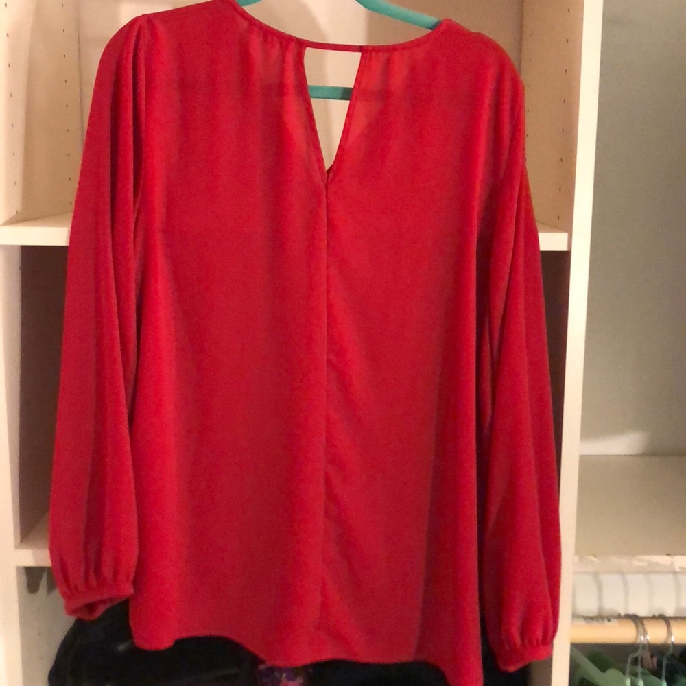 Red Blouse - Picture 2 of 2
